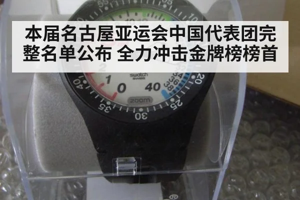 本届名古屋亚运会中国代表团完整名单公布 全力冲击金牌榜榜首